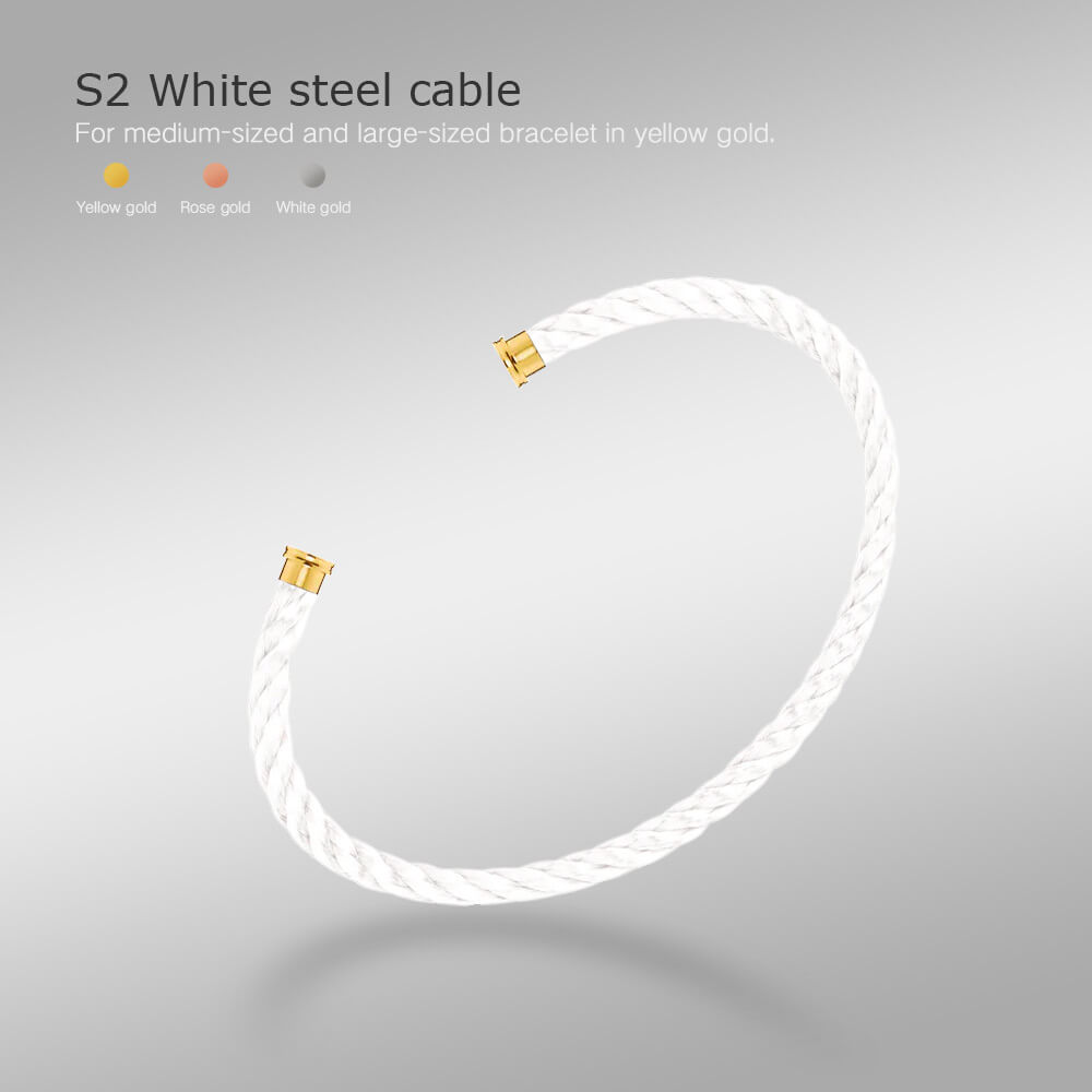 [⭐Clover Jewelry]FORCE SERIES BRACELET CABLES 50 CHOICES (DIY SELECTION)