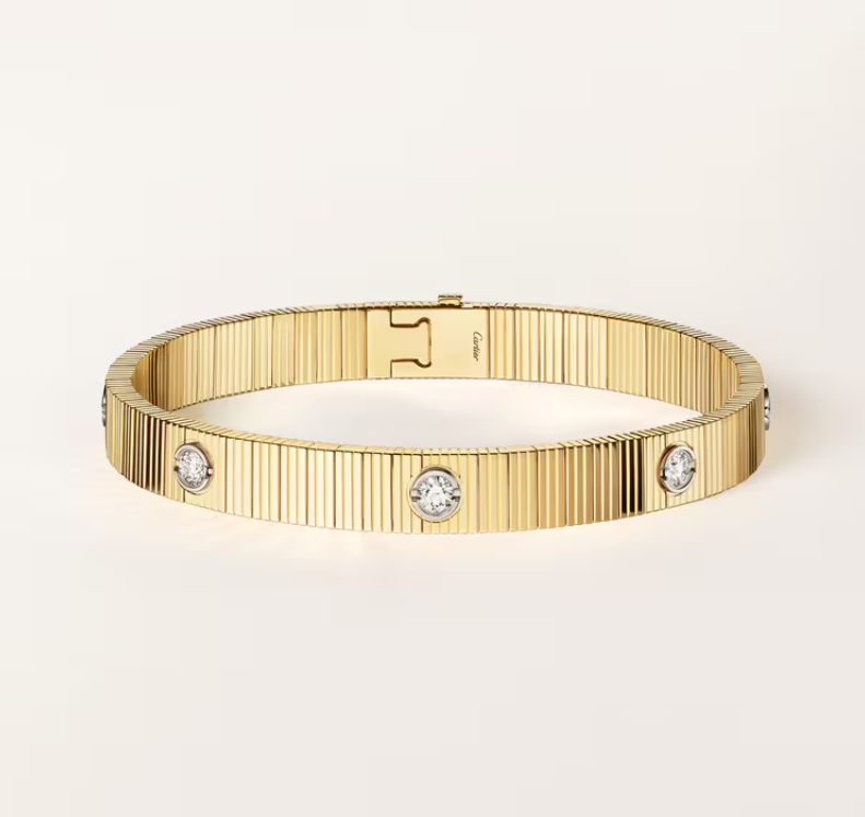 [⭐Clover Jewelry]NEW 7 MM 7-DIAMOND HEART-SHAPED BRACELET