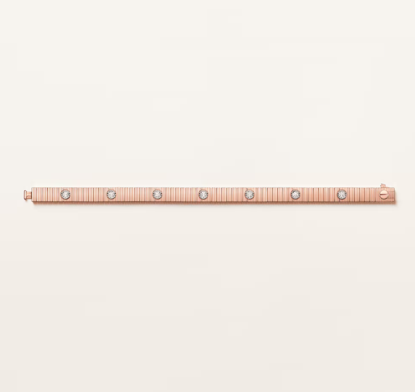 [⭐Clover Jewelry]NEW 7 MM 7-DIAMOND HEART-SHAPED BRACELET