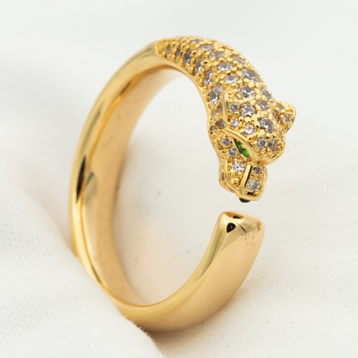 [⭐Clover Jewelry]PANTHERE RING DIAMOND 7.3MM