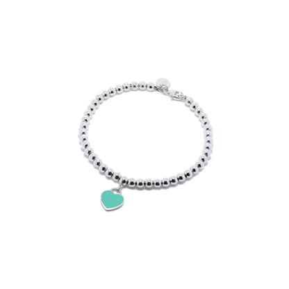 [Clover Jewelry]MINI HEART BRACELET SILVER