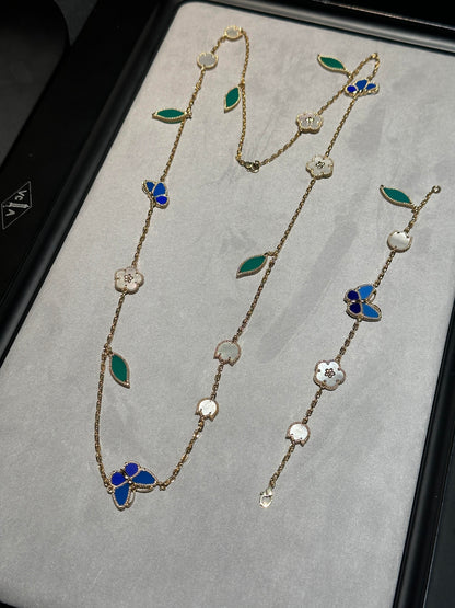 [⭐Clover Jewelry] 26 NEW CLOVER 15 MOTIFS LUCKY NECKLACE