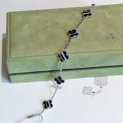 [⭐Clover Jewelry] CLOVER 5 MOTIF PULSAR STONE BRACELET COLLECTION