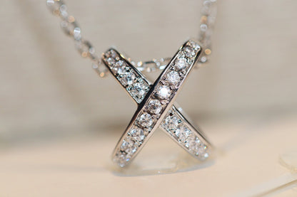 [⭐Clover Jewelry]JEUX DE DIAMOND NECKLACE