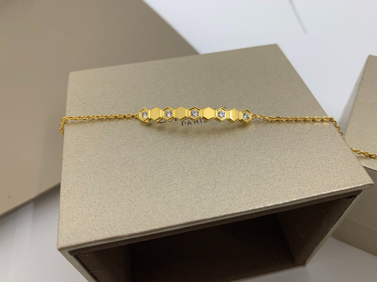 [⭐Clover Jewelry]BEE LOVE BRACELET DIAMOND