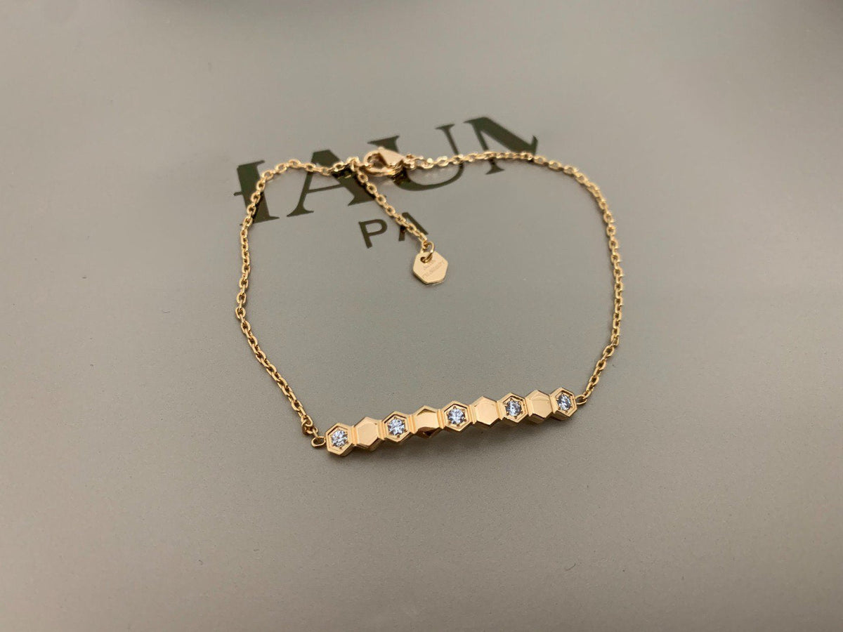 [⭐Clover Jewelry]BEE LOVE BRACELET DIAMOND