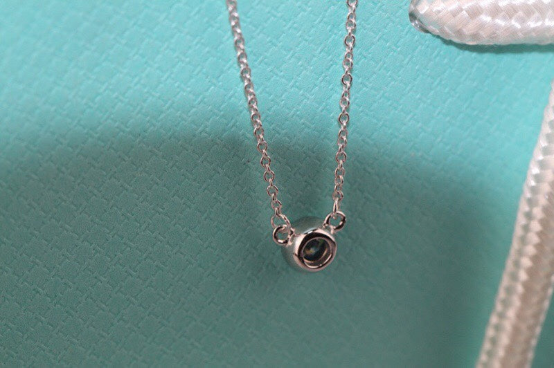 [Clover Jewelry]ELSA PERETTI SERIES SINGLE DIAMOND SIMPLE NECKLACE