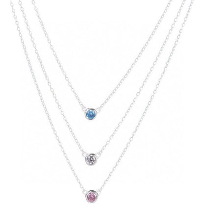 [Clover Jewelry]ELSA PERETTI SERIES SINGLE DIAMOND SIMPLE NECKLACE