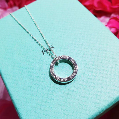 [Clover Jewelry]SINGLE RING NECKLACE CHAIN LENGTH