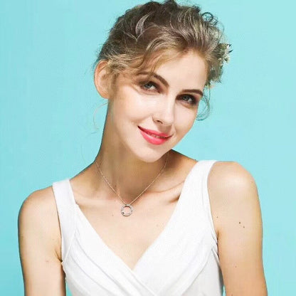 [Clover Jewelry]SINGLE RING NECKLACE CHAIN LENGTH