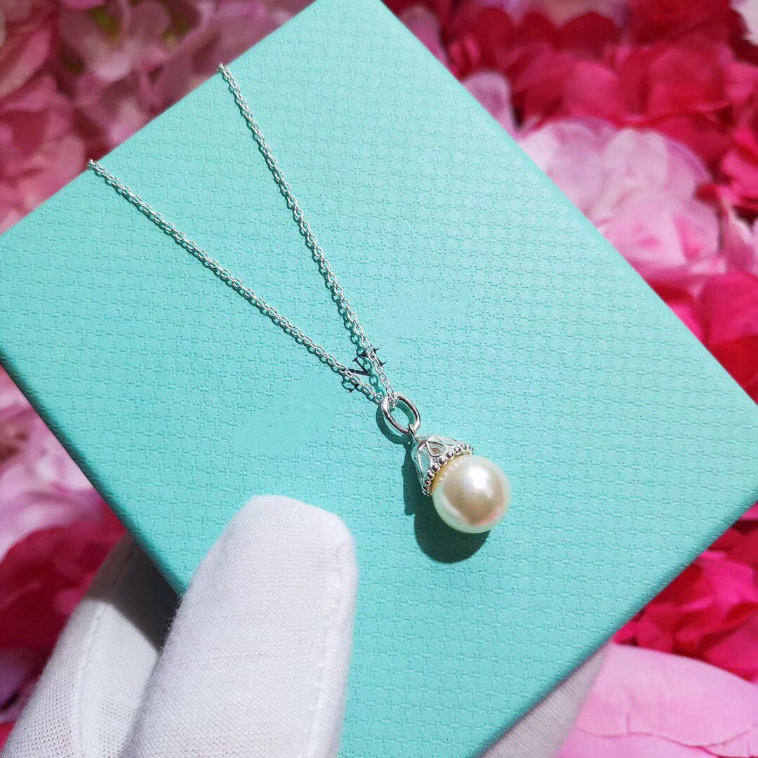 [Clover Jewelry]PEARL PENDANT GATSBY ZIEGFELD PEARL SILVER NECKLACE