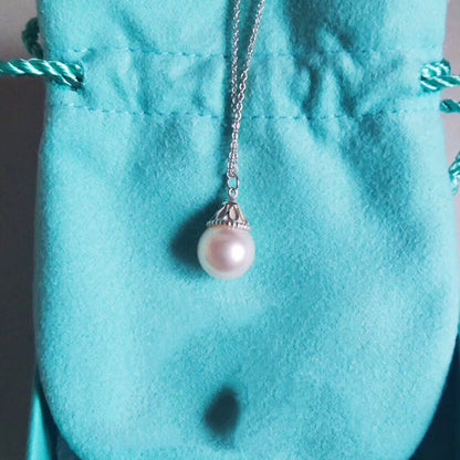 [Clover Jewelry]PEARL PENDANT GATSBY ZIEGFELD PEARL SILVER NECKLACE