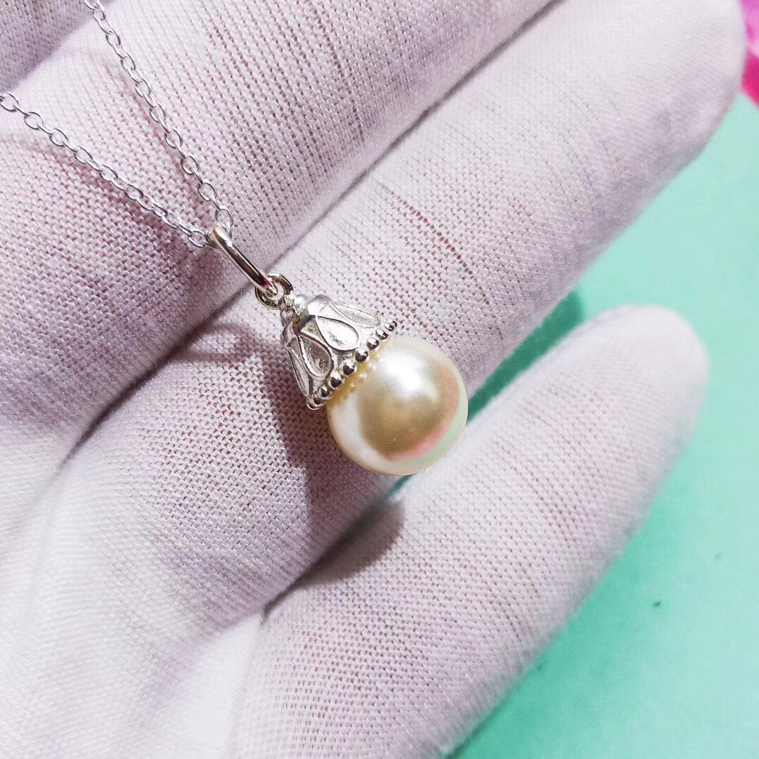 [Clover Jewelry]PEARL PENDANT GATSBY ZIEGFELD PEARL SILVER NECKLACE
