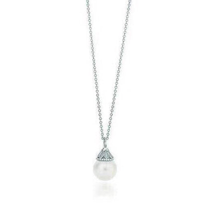[Clover Jewelry]PEARL PENDANT GATSBY ZIEGFELD PEARL SILVER NECKLACE