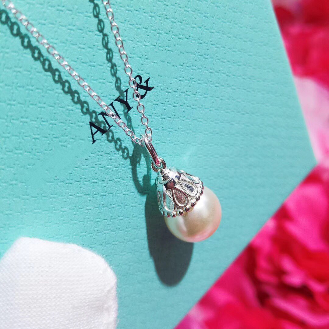 [Clover Jewelry]PEARL PENDANT GATSBY ZIEGFELD PEARL SILVER NECKLACE