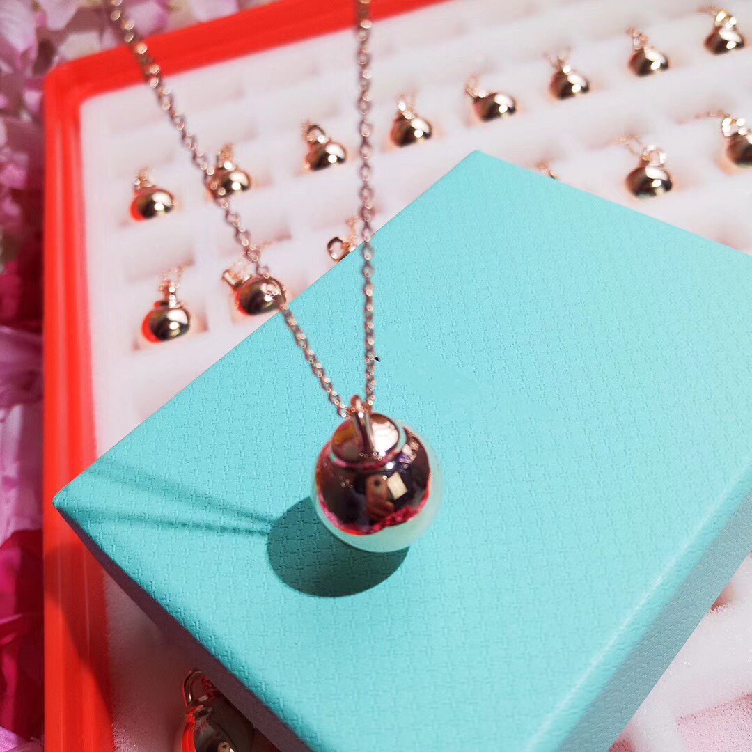 [Clover Jewelry]HARDWEAR PENDENTIF BALL ROSE NECKLACE