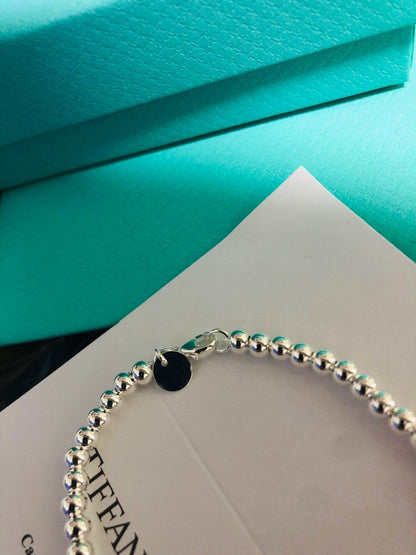 [Clover Jewelry]LOVE TIFFANY RED HEART TAG BEAD BRACELET