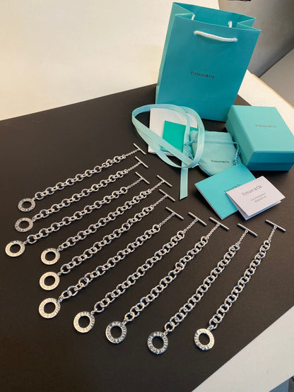 [Clover Jewelry]TOGGLE TAG BRACELET SILVER