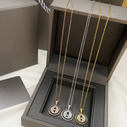 [⭐Clover Jewelry]Demo MOVER PM PAVED NECKLACE
