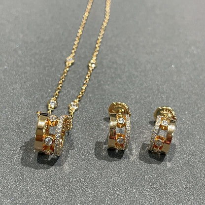[⭐Clover Jewelry]CHAIN MOVE ROMANE PEDAND NECKLACE