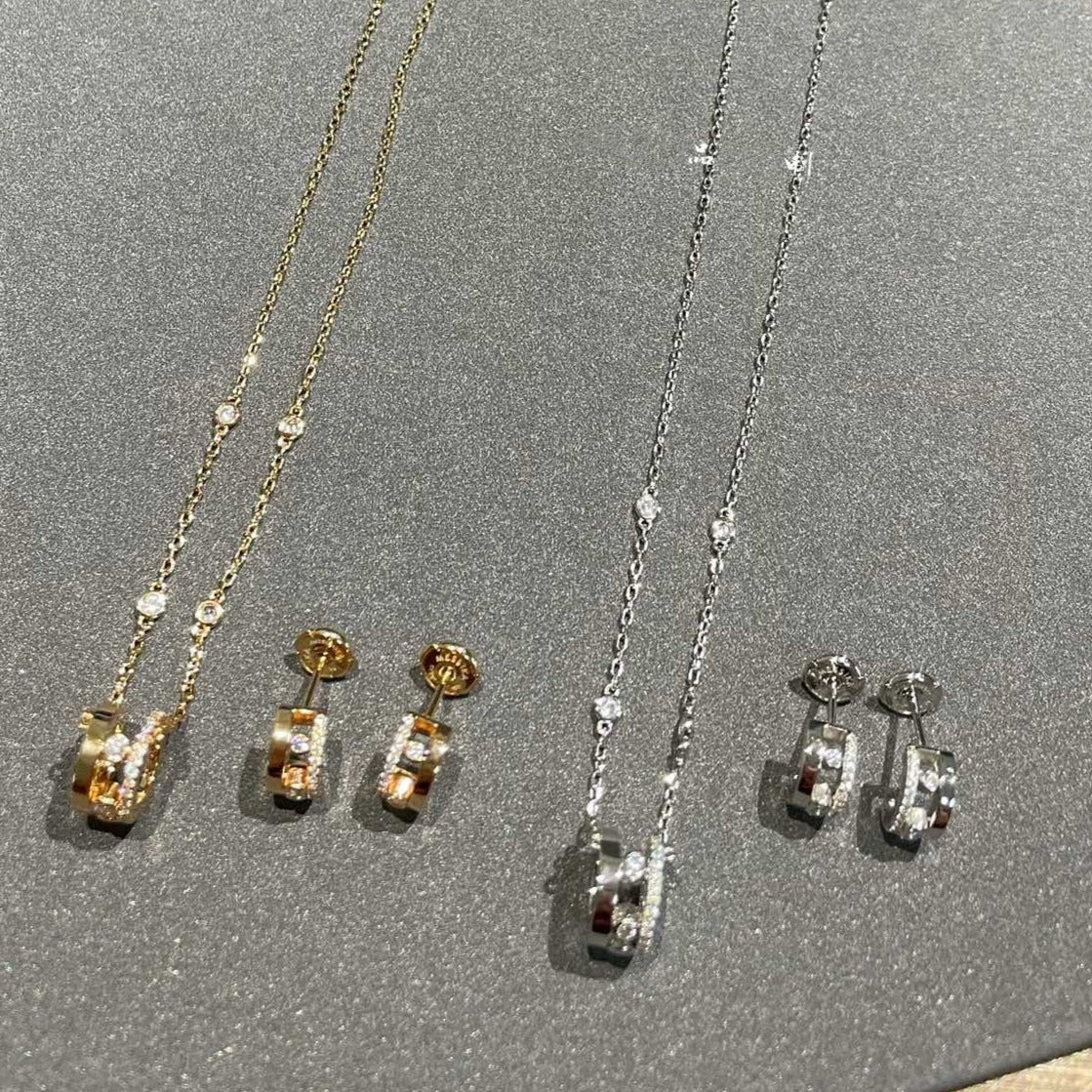 [⭐Clover Jewelry]CHAIN MOVE ROMANE PEDAND NECKLACE
