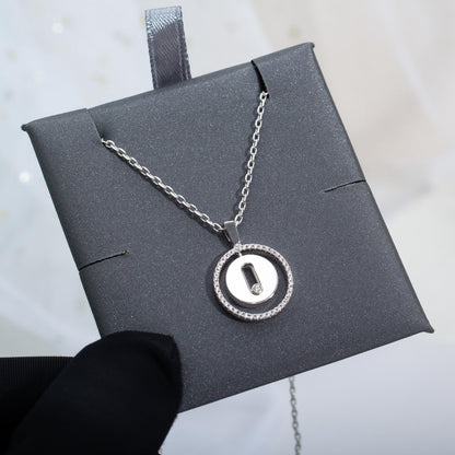 [⭐Clover Jewelry]Demo MOVE PM NECKLACE SILVER DIAMOND