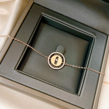 [⭐Clover Jewelry]Demo MOVE PAVED DIAMOND BRACELET