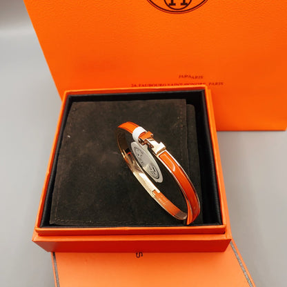 [⭐Clover Jewelry]CLASSIC HM CLIC RED 8MM ENAMEL BRACELET