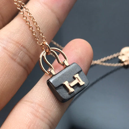 [⭐Clover Jewelry]WOMEN'S HM AMULETTES CONSTANCE PENDANT NECKLACE
