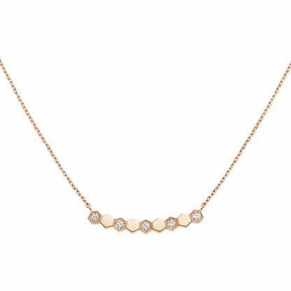 [⭐Clover Jewelry]BEE MY LOVE DIAMOND NECKLACE