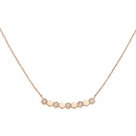 [⭐Clover Jewelry]BEE MY LOVE DIAMOND NECKLACE