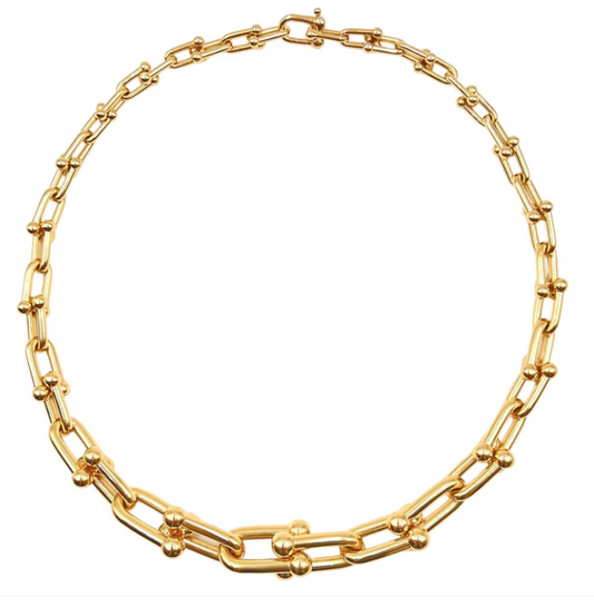 [Clover Jewelry]HARDWEAR PINK GOLD CHOKER
