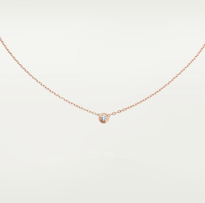 [⭐Clover Jewelry]DAMOUR DIAMOND NECKLACE
