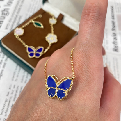 [⭐Clover Jewelry]  2026 NEW LUCKY BUTTERFLY 1 MOTIFS NECKLACE