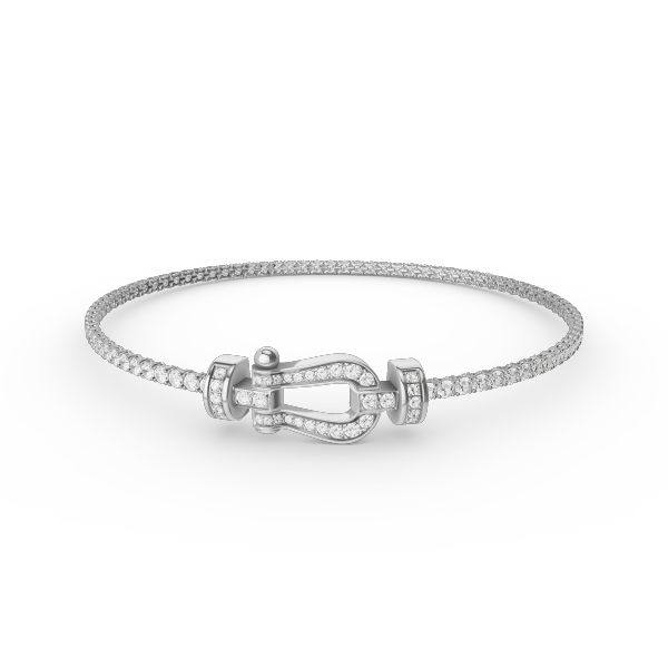 [⭐Clover Jewelry]FORCE  HORSESHOE  DIAMOND TENNIS BRACELET
