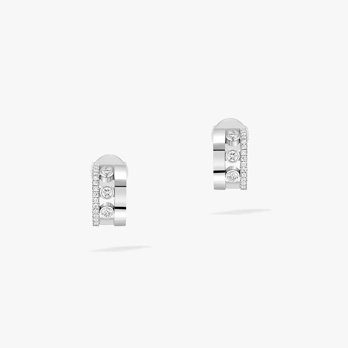 [⭐Clover Jewelry]MOVE ROMANE EARRINGS DIAMOND
