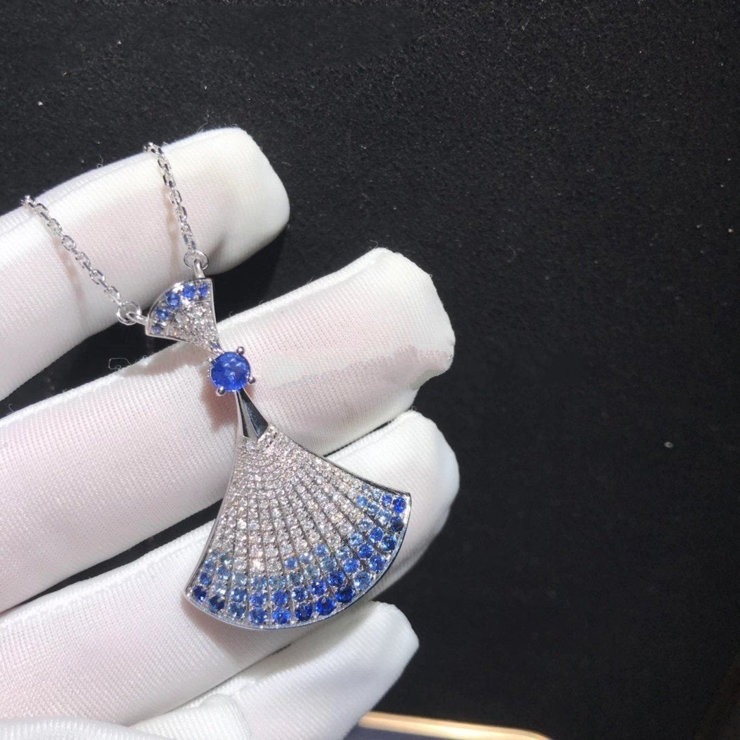 [⭐Clover Jewelry]DREAM NECKLACE AGATE SILVER DIAMOND