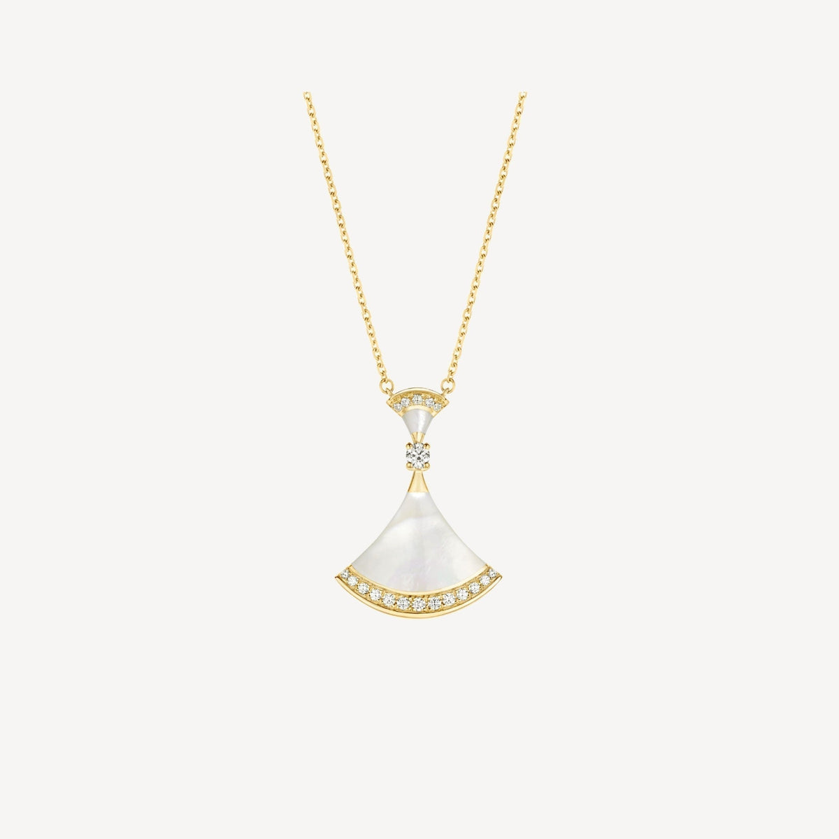 [⭐Clover Jewelry]DREAM NECKLACE MOP GOLD DIAMOND