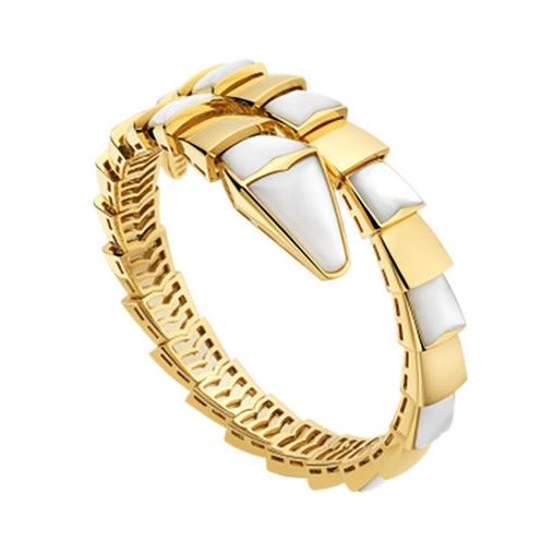 [⭐Clover Jewelry]SERPENTI BRACELET MOP GOLD