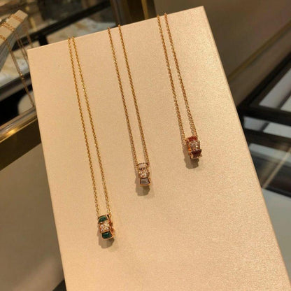 [⭐Clover Jewelry]SERPENTI PEDANT DIAMOND NECKLACE