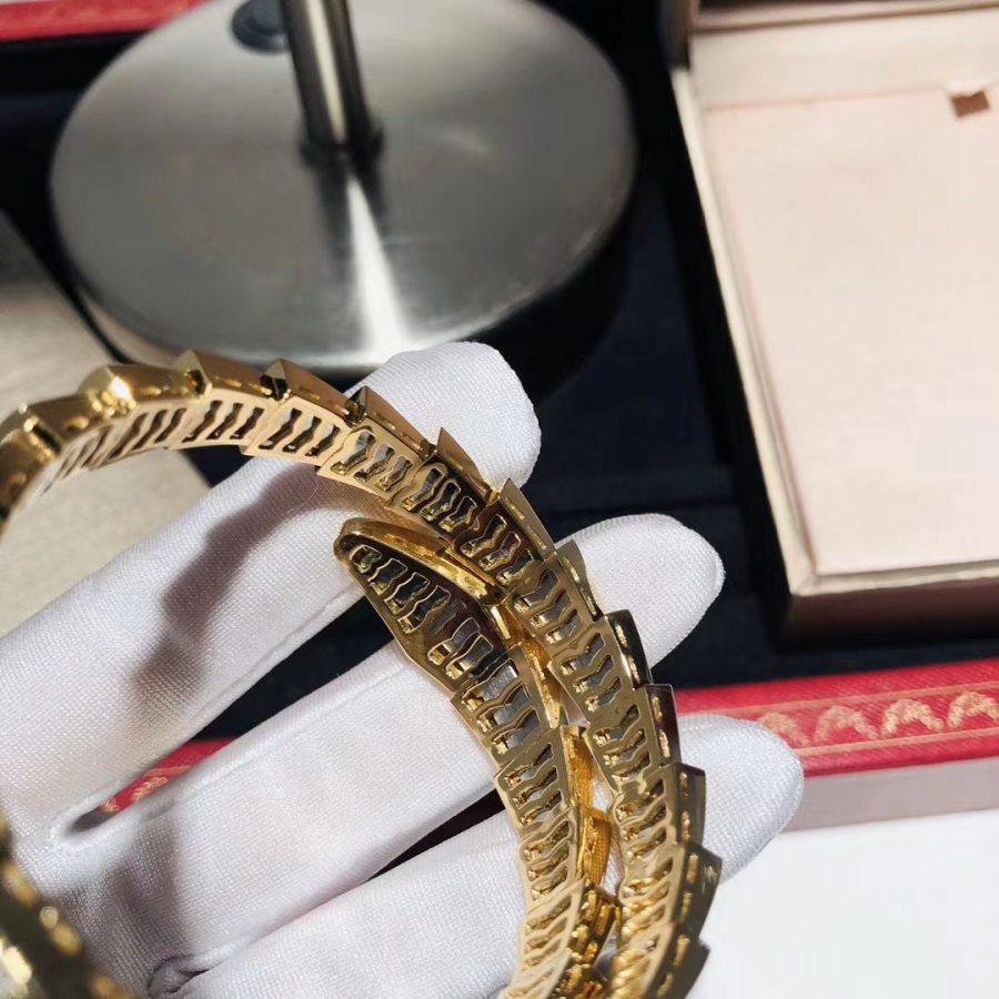 [⭐Clover Jewelry]SERPENTI BRACELET 8MM GOLD DIAMOND