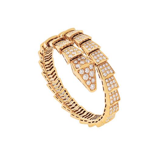 [⭐Clover Jewelry]SERPENTI BRACELET 8MM GOLD DIAMOND