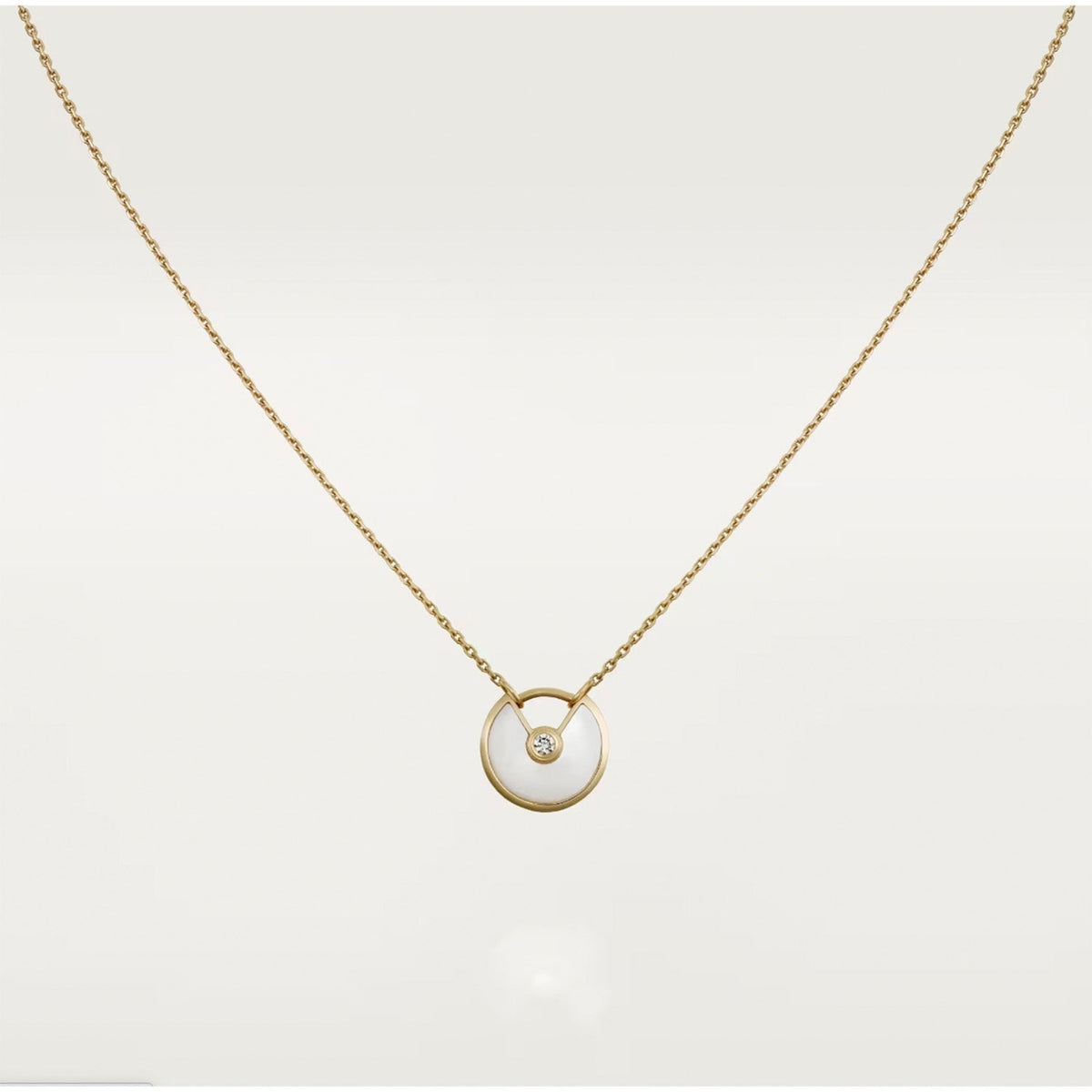 [⭐Clover Jewelry]AMULETTE ROSE GOLD MOP NECKLACE