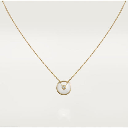 [⭐Clover Jewelry]AMULETTE ROSE GOLD MOP NECKLACE