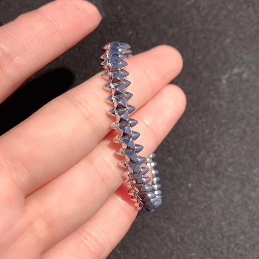 [⭐Clover Jewelry]CLASH SILVER BRACELET
