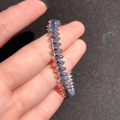 [⭐Clover Jewelry]CLASH SILVER BRACELET