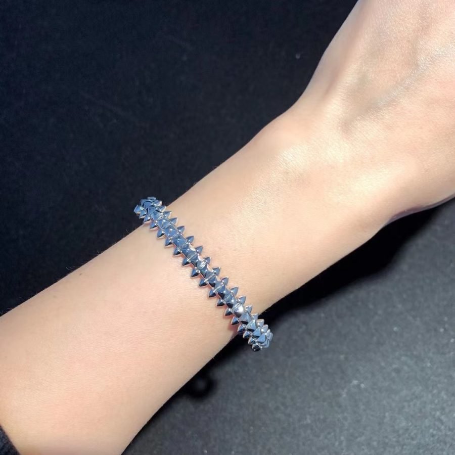 [⭐Clover Jewelry]CLASH SILVER BRACELET