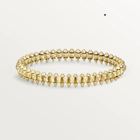 [⭐Clover Jewelry]CLASH GOLD BRACELET