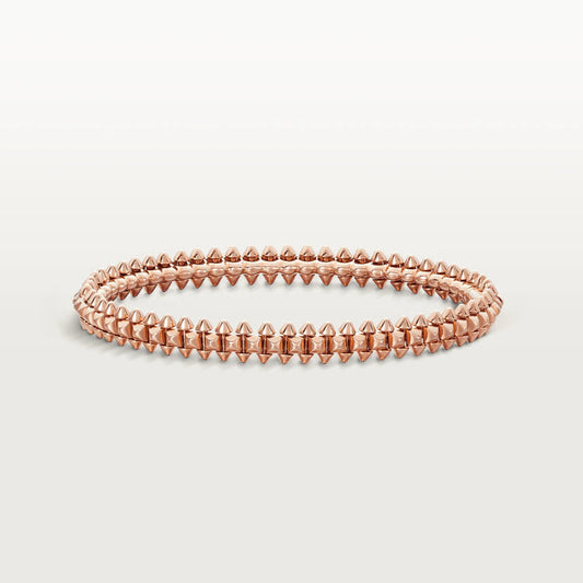 [⭐Clover Jewelry]CLASH PINK GOLD BRACELET