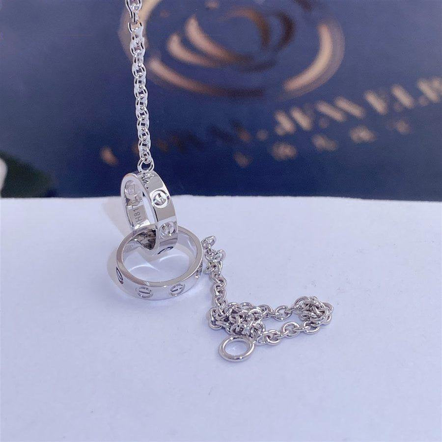 [⭐Clover Jewelry]LOVE BRACELET DOUBLE RING